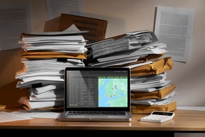 still-life-documents-stack